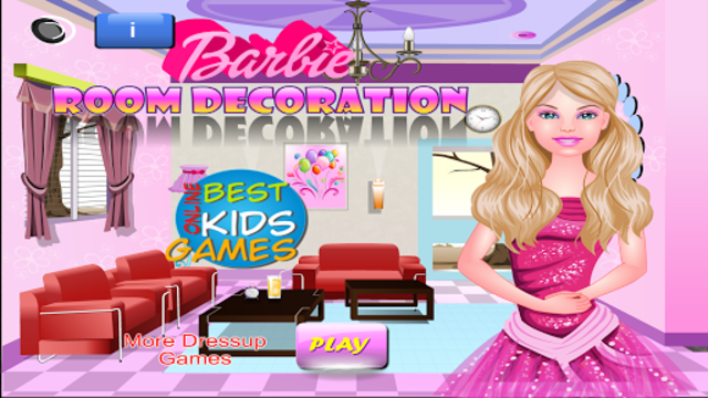 Barbie home decoration games hotsell