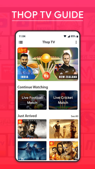 About Thop TV Live Cricket TV Free HD Live TV Guide Google