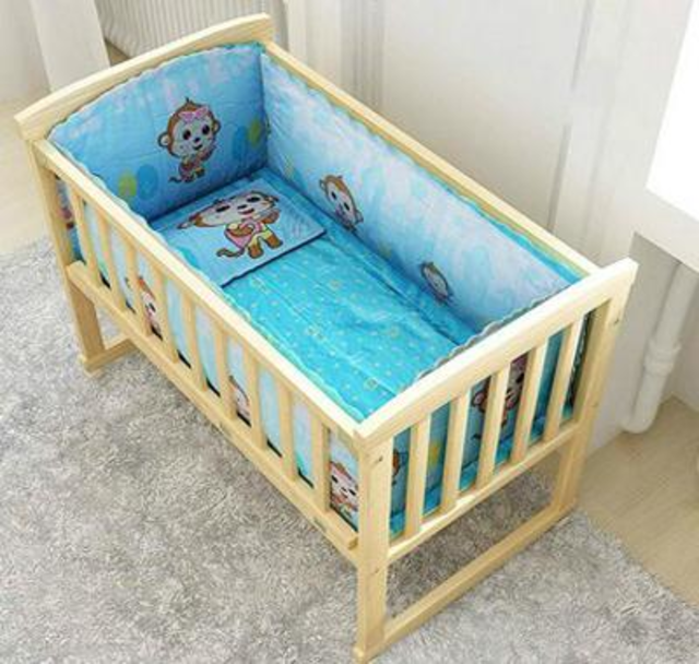 Simple baby hot sale bed design