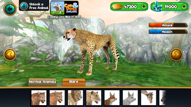 About Animal  Sim Online Big Cats  3D  Google  Play version 