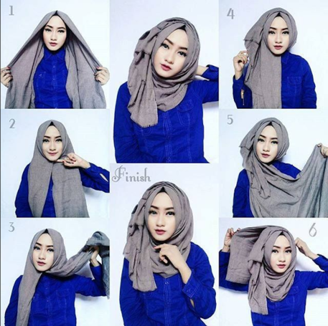 Hijab style 2019 step by step best sale