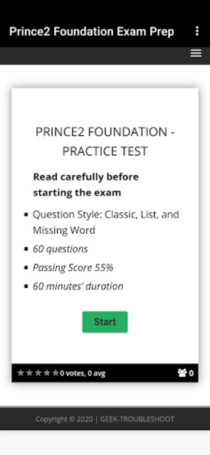 PRINCE2 Foundation Exam Prep screenshot 3