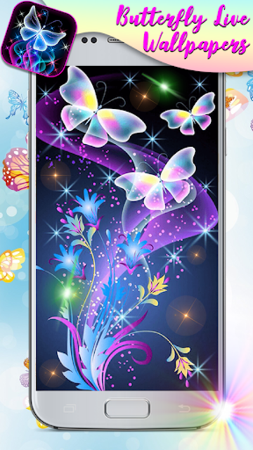 App Butterfly Live Wallpaper Android Themes (@2017HDLWP) / X