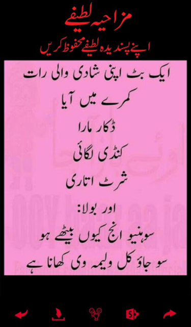 jokes in urdu of husband wife