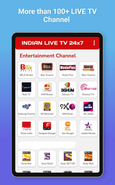 Sony set hot sale live channel