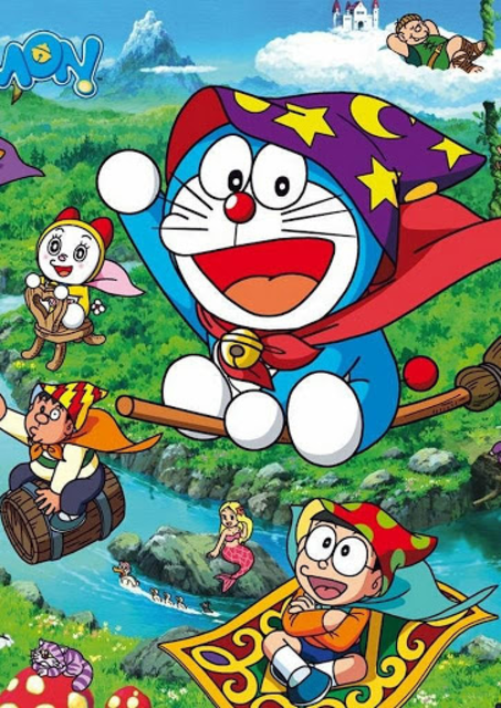 doraemon and friends 3d wallpaper