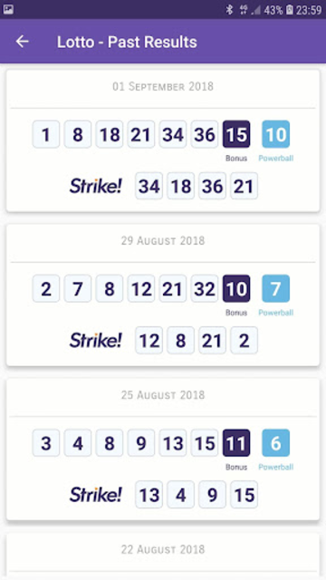 Lotto results deals 11 september 2018