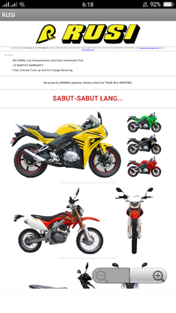 rusi motorcycle price