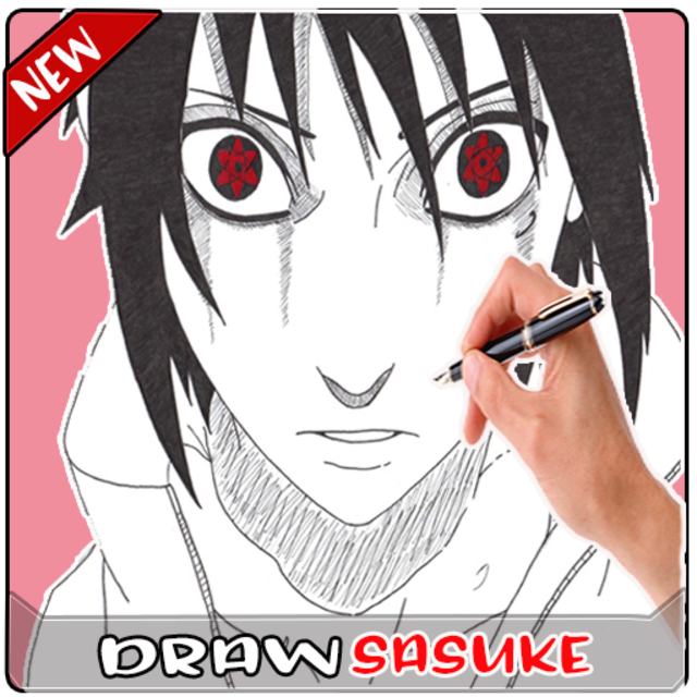 How to Draw Sasuke