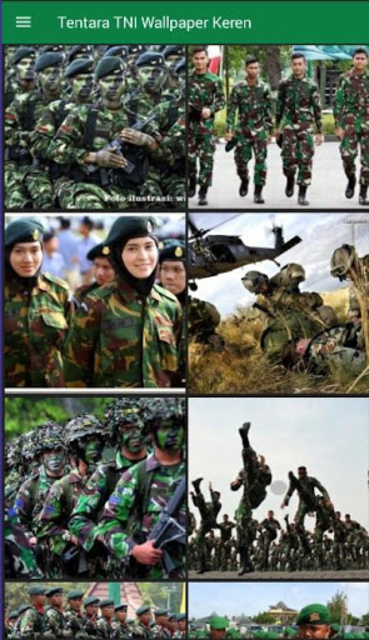 Gambar Wallpaper  Tni  Keren