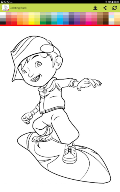 550 Coloring Boboiboy Galaxy  HD