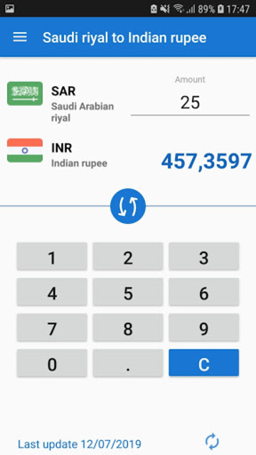 About Saudi Riyal To Indian Rupee Converter Sar To Inr Google Play Version Apptopia