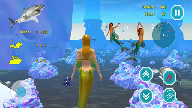About: Mermaid Princess simulator 3d : Secret game Arena (Google Play ...