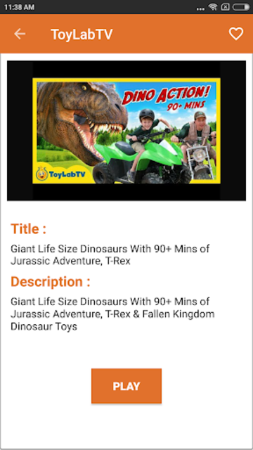 Dino toy cheap lab tv