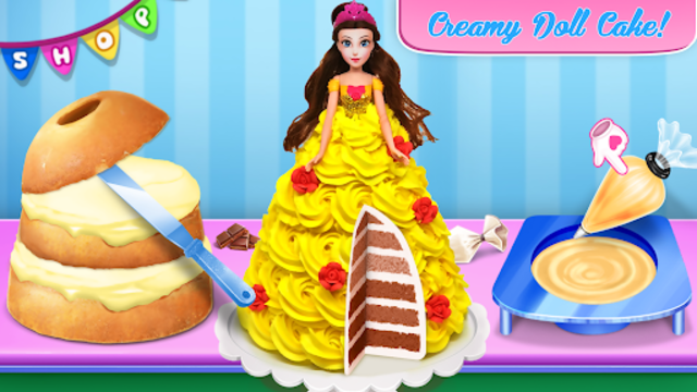 Barbie sale cake game