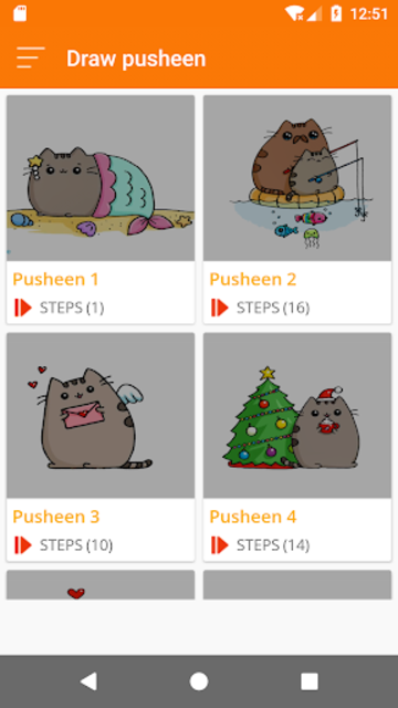 Featured image of post Cute Pusheen Cat Drawing