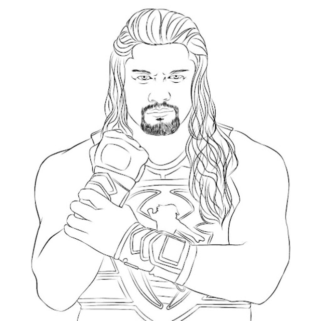 how to draw wwe superstars