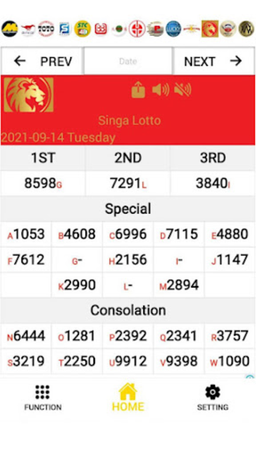 Lotto 4d result today on sale live