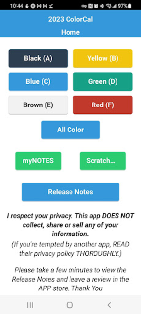 About: 2023 USPS Carrier ColorCal (Google Play version) | | Apptopia