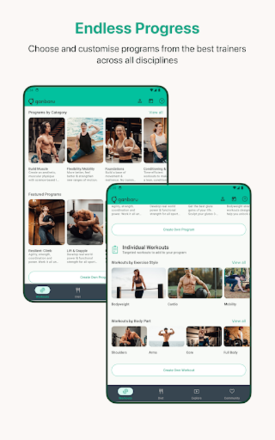 Ganbaru method daily discount workout