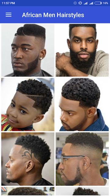 black men hairstyles chart