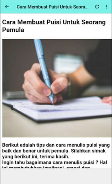 Dapatkan Gambar About Cara Membuat Puisi Indah Google Play Version Cara Terupdate by KataCinta.Co