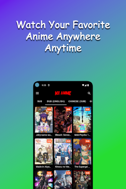 Free english 2025 anime apps