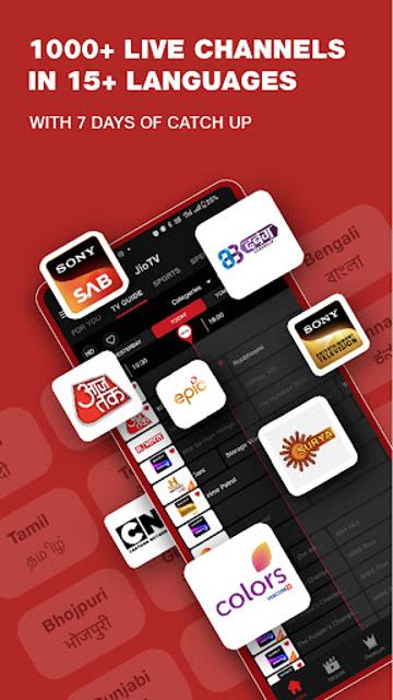About: JioTV: Live TV, Catch-Up OTT (Google Play version