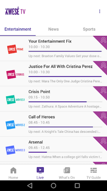 About Kwese TV Google Play version Apptopia