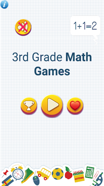 3rd Grade Math Games : Third Grade Math screenshot 1