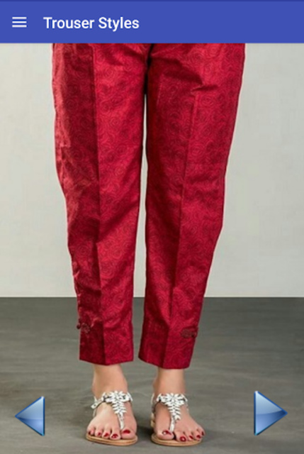 Ladies trouser design clearance 2019