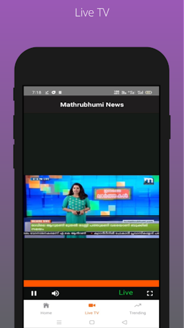 Mathrubhumi live best sale tv streaming