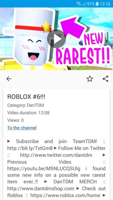 About Dantdm Videos Google Play Version Apptopia - dantdm plays roblox baldi