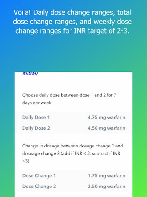 27+ Warfarin Dose Adjustment Calculator