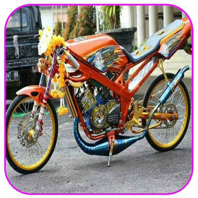 Sketsa Motor  Ninja  Rr 