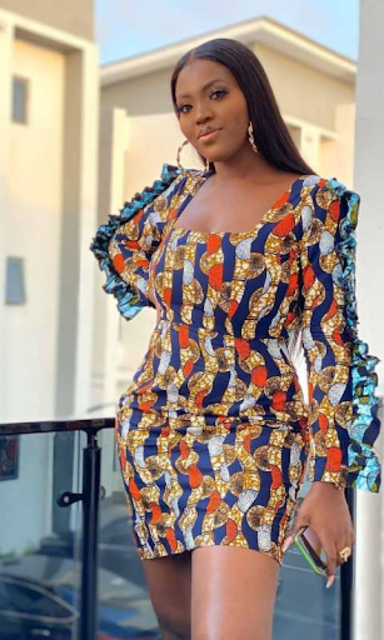 Classic ankara 2024 short gowns