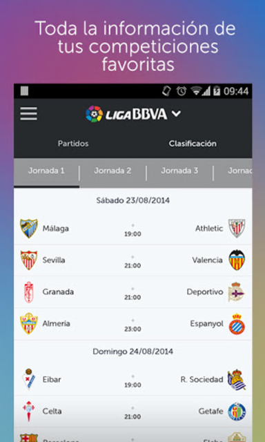 HesGoal - football live TV for Android - Download