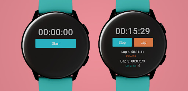 Wear shop os stopwatch