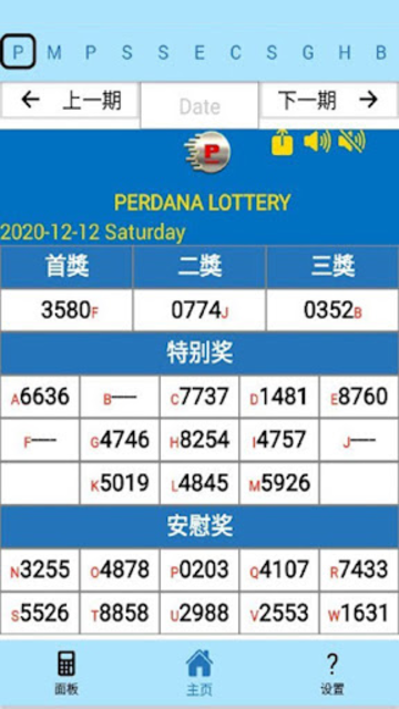 Lotto on sale perdana results