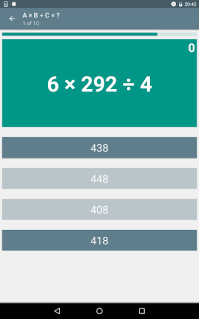 Math Game - Classic Brain Game screenshot 16