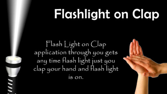 Clap to deals flashlight