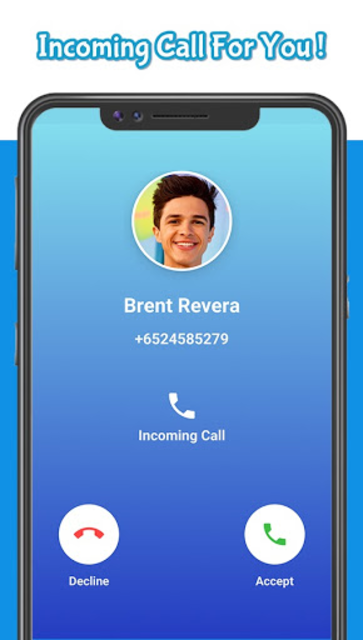 About: Brent Rivera Fake call : chat (Google Play version 