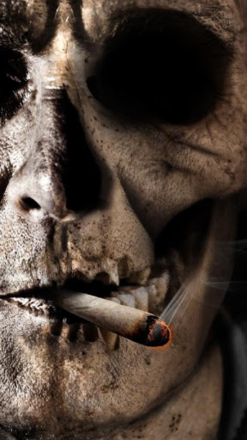 About: smoking skull live wallpaper (Google Play version)