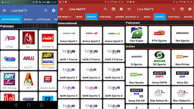 Live discount channel tv