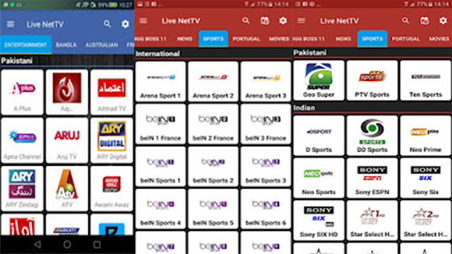 Live net tv 4.7 apk sale