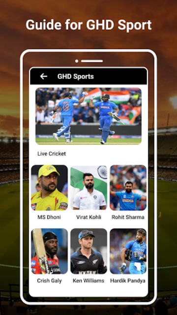 Ghd sports live online tv