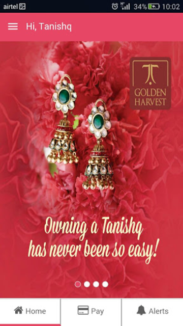 Tanishq golden harvest store scheme online payment