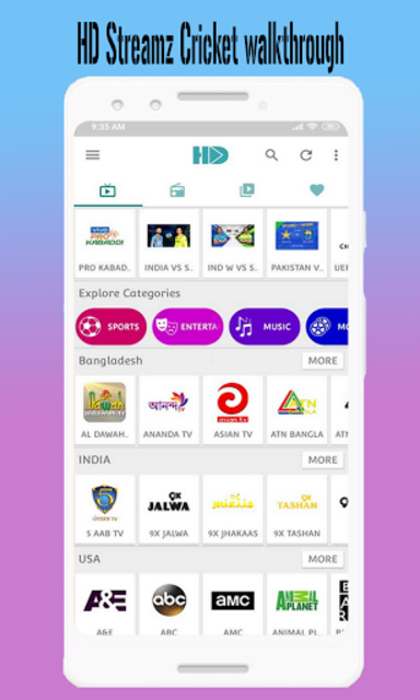 Hd streamz live cricket app new arrivals