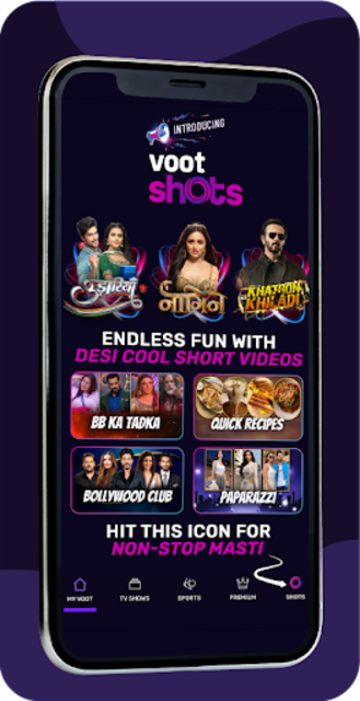 Bigg boss 12 hot sale on voot app