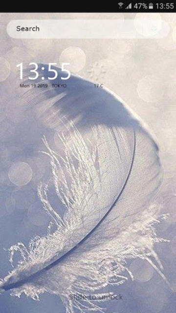 Samsung Galaxy Note Feather Wallpaper